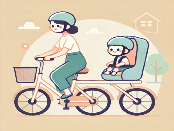 子どもと一緒に楽しむママチャリの旅：親子でのんびりと過ごす時間