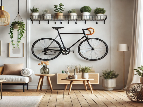 自転車のオシャレな収納方法と保管アイデア